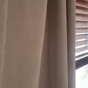 Threshold Light Gray Thermal Blackout Curtain Panel